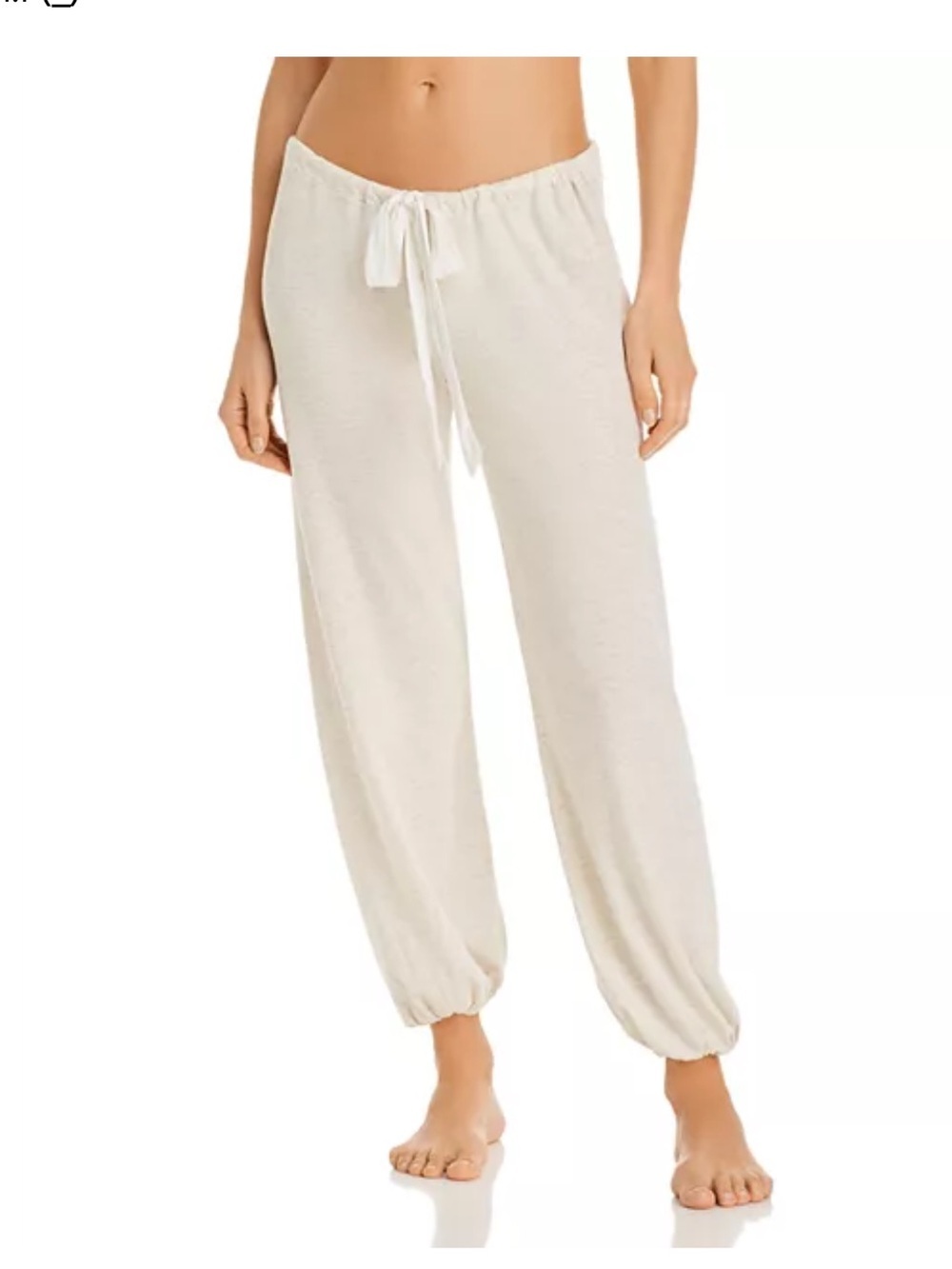 Eberjey Heather Crop Pants Small